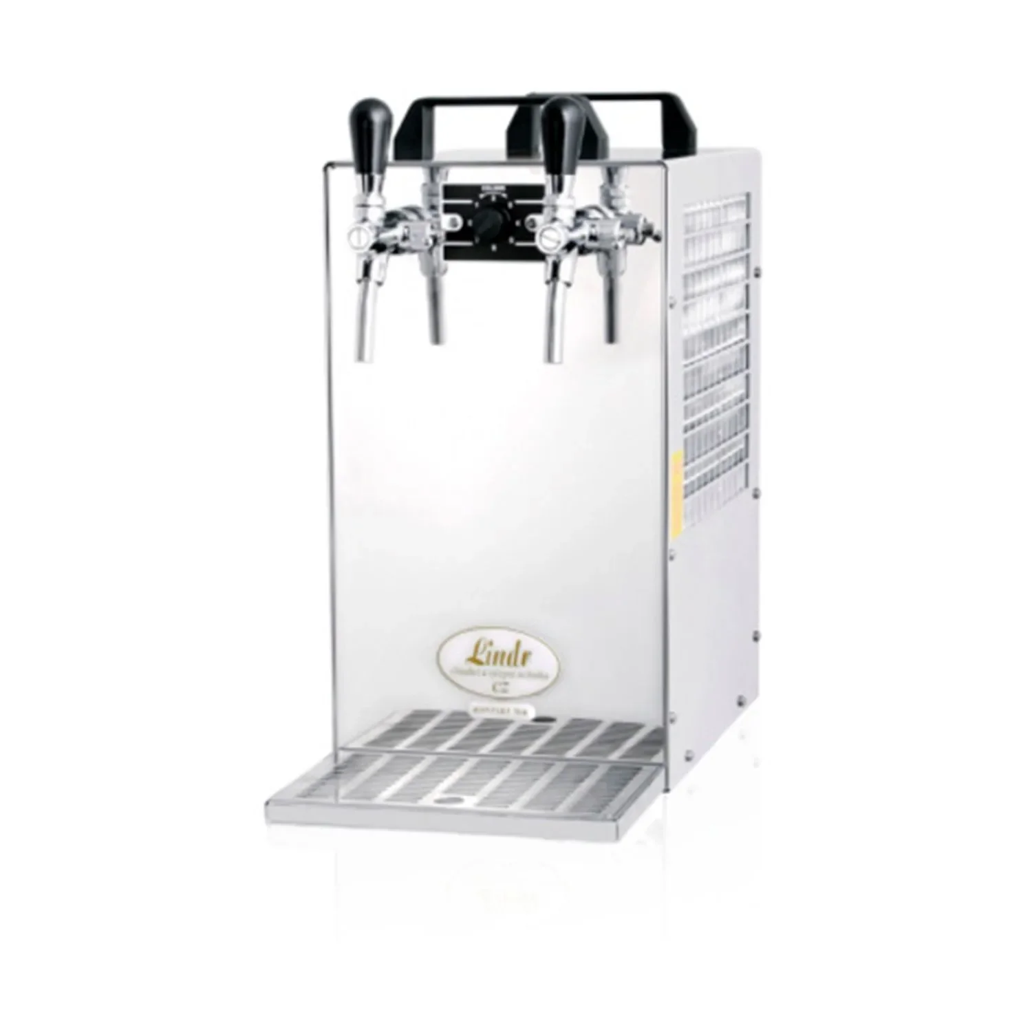 Beer dispenser, Beer machine - Kontakt 70/K 2-beer cooler-stainless steel, 90 L/h, with membrane pump
