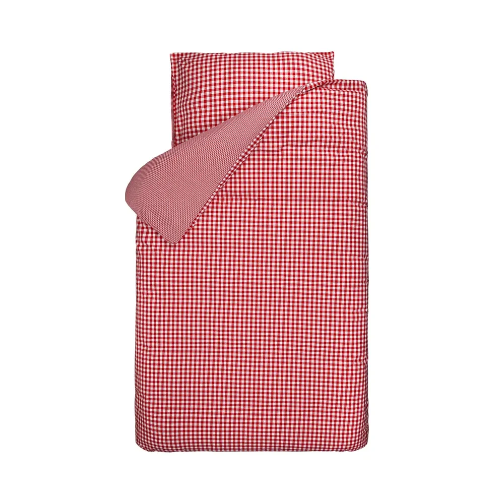 Bink Bedding BB Karo Rot 135 x 200