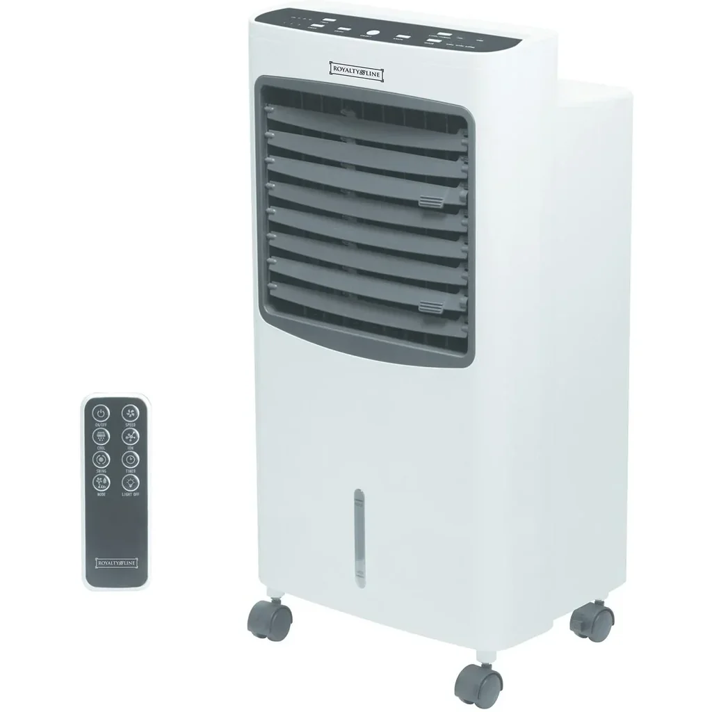 Royal 4-in-1 - Air Conditioner - Air Cooler - Air Purifier - 75 Watt - 8L - with Remote Control, Timer and Carbon Elements