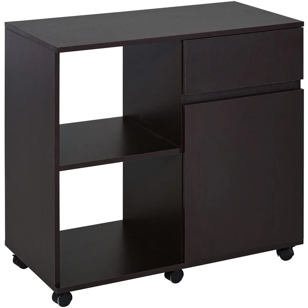 Filing cabinet with wheels