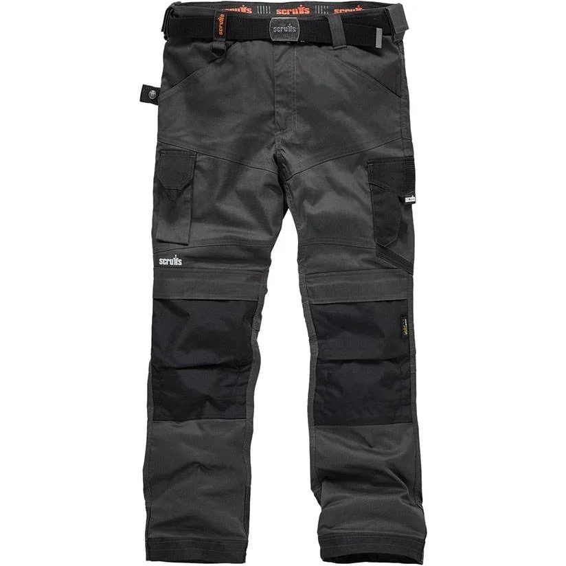 Pro Flex Plus work trousers, grey 32R