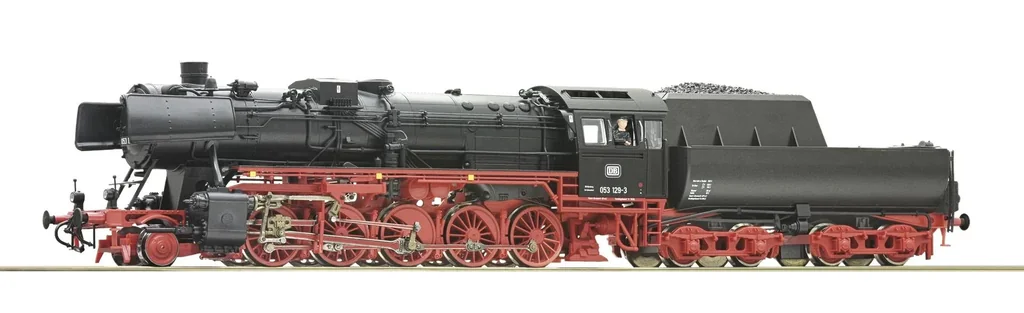 Steam locomotive 053 129-3, DB