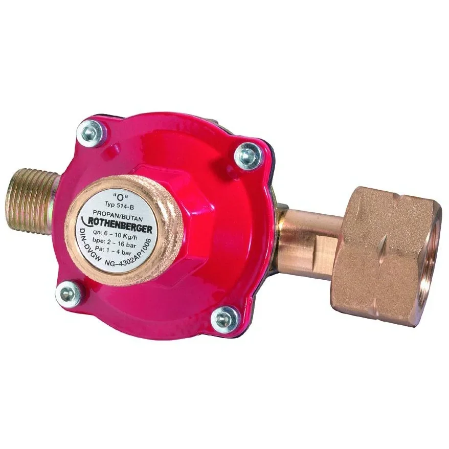 Propane regulator, continuous, 1-4 bar