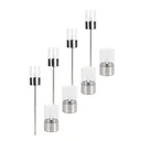 LED solar light set of 4