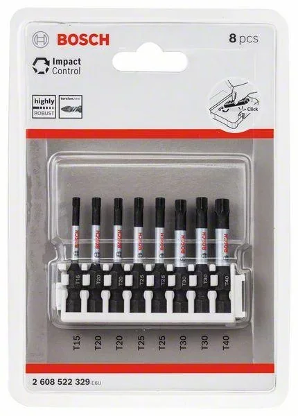 Impact Control Power Bit Pack, 8-piece