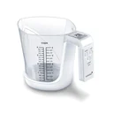 Digital measuring cup scale “Mia”, up to 3 kg, white, removable measuring cup