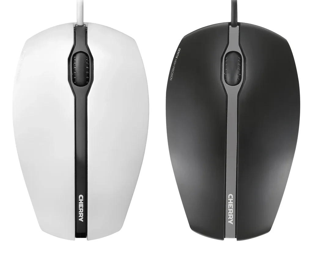 Wired mouse GENTIX Corded Optical Mouse grey