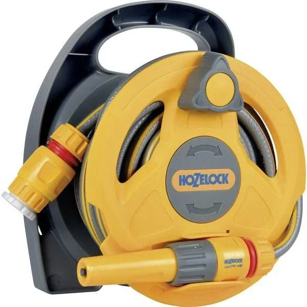 Hose reel - Click & Go + 10m hose (7.5mm) with fittings