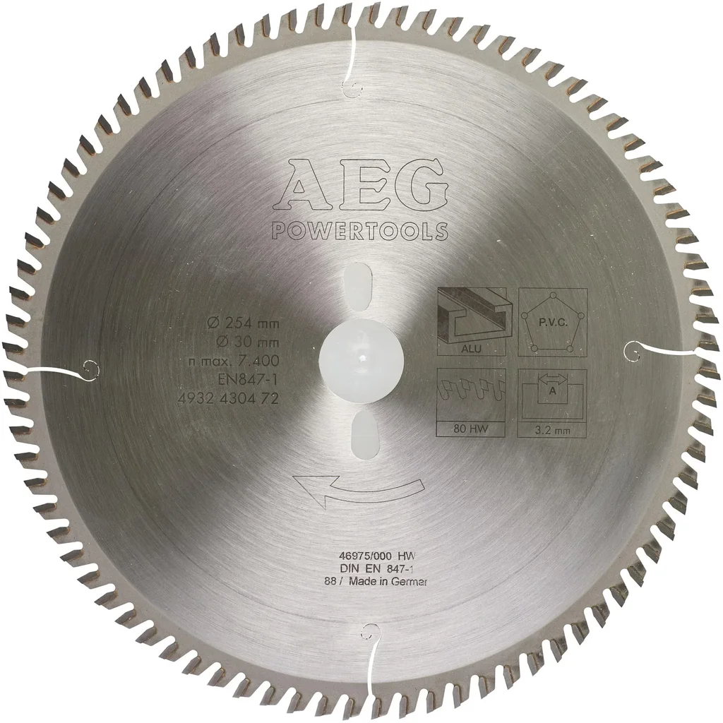 Blade for miter saws 80T