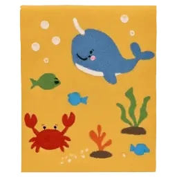 Children's carpet yellow image