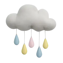 Children's Room Decor Clouds image