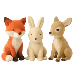 Fox, Hare & Deer image