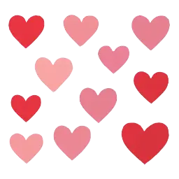 Hearts Wall Stickers image