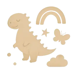 single-color wall decals image