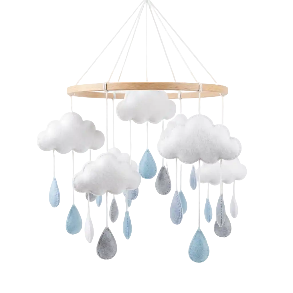 Baby Room Clouds & Rain image