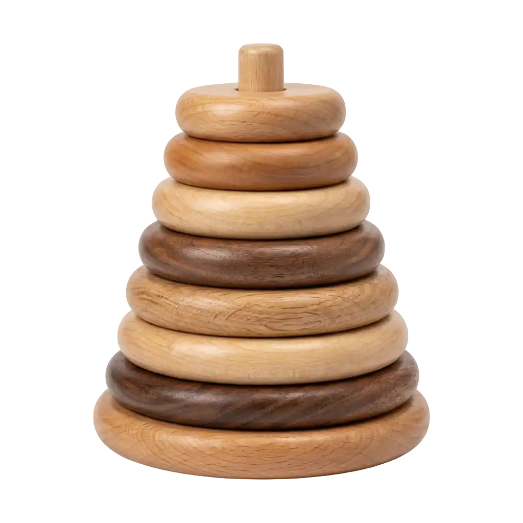 Baby wooden toys image