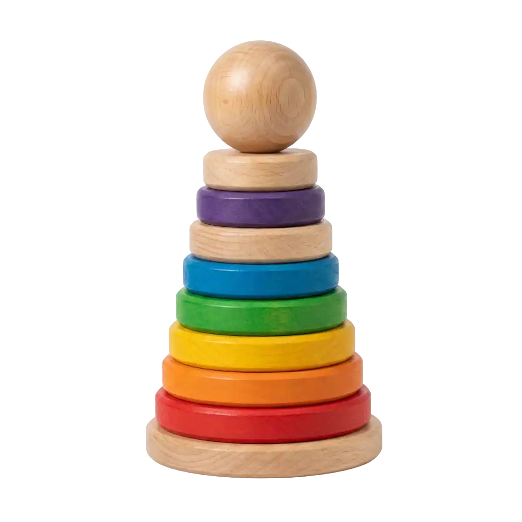 Wooden Stacking Tower image
