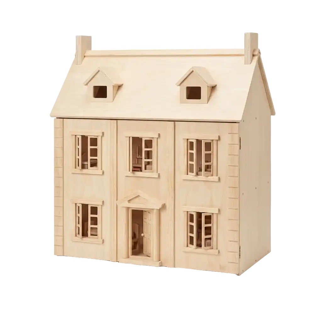 Wooden Dollhouse image