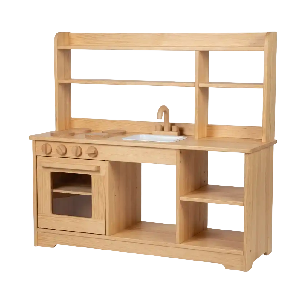 Wooden Play Kitchen image