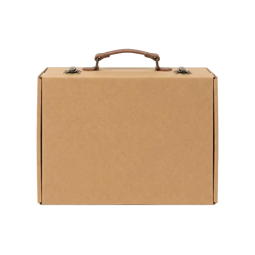 Cardboard Toy Suitcase image