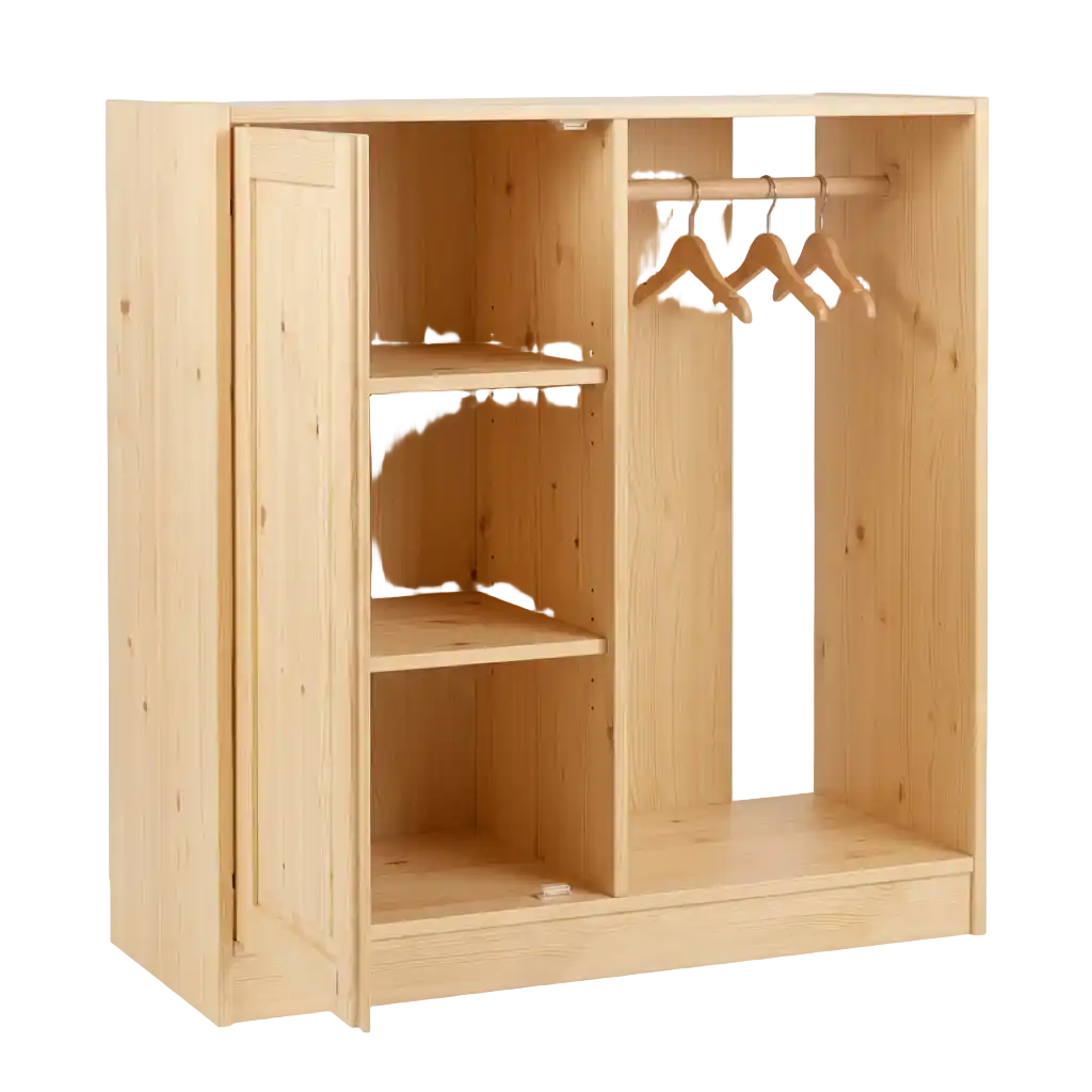 Children's Wooden Coat Rack image