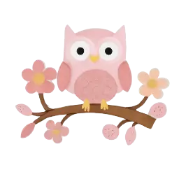 What a Hoot pink image