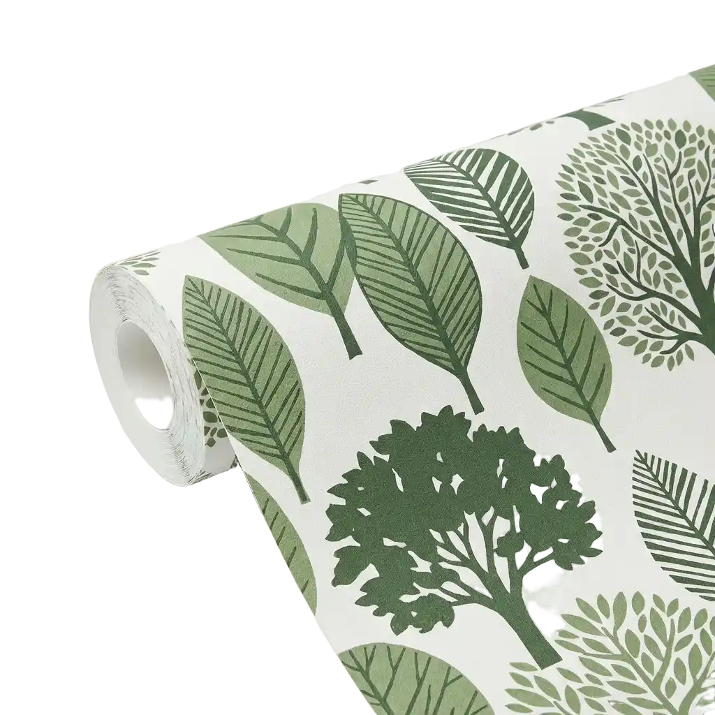 green wallpaper trees image
