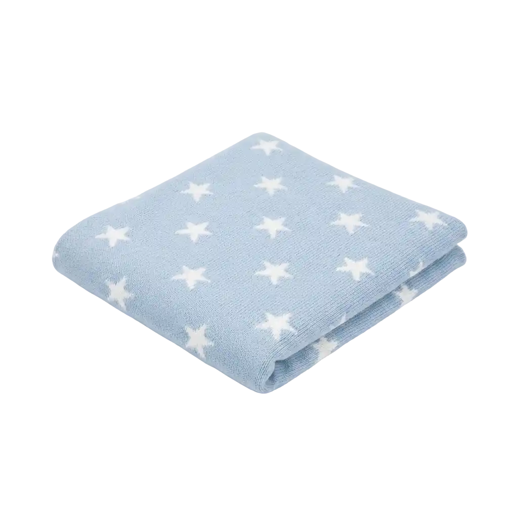 Stars light blue image
