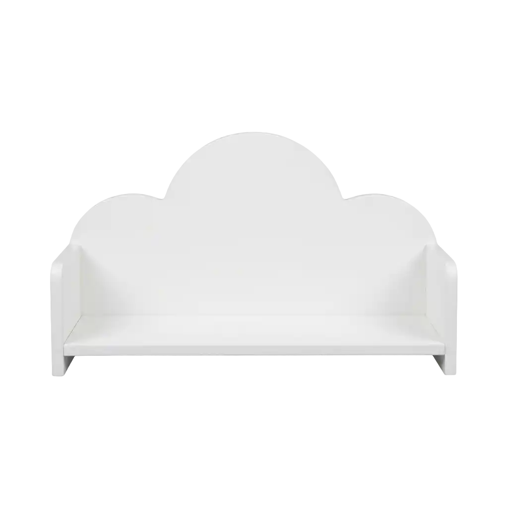 White wall shelf image