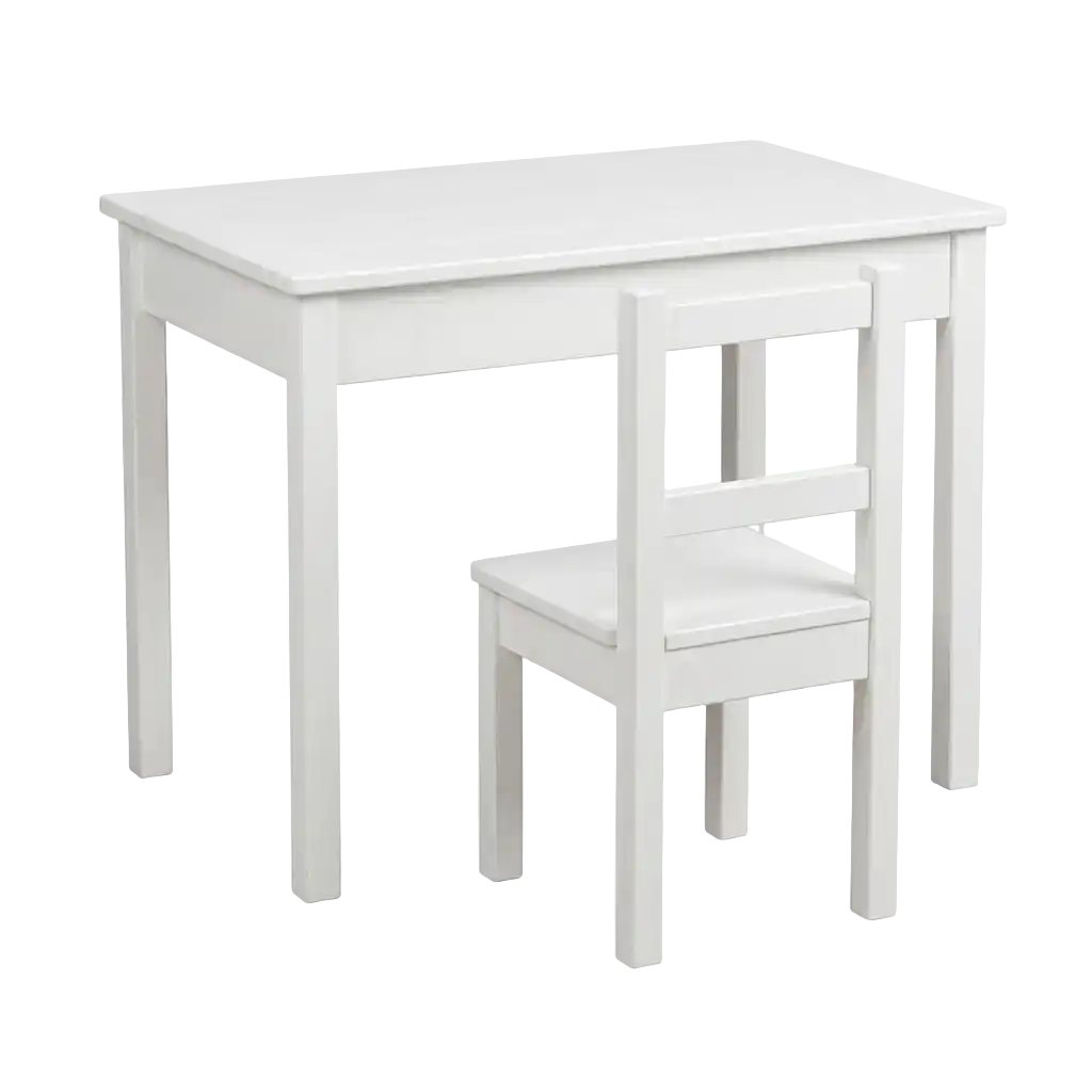 White children's desk image