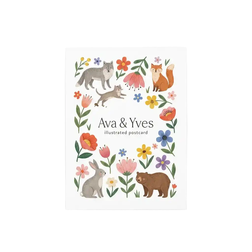 Ava & Yves Postcards image