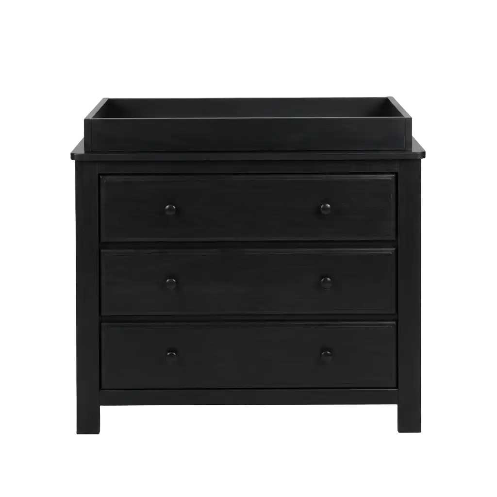 Changing dresser black image