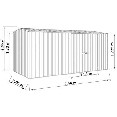 Metal Tool Shed image