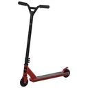 Step PU wheels for children from 14 years, aluminum red