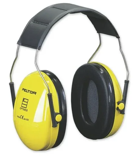"Earmuffs - sound insulation value 27 dB image"