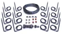 Irrigation kit for plastic greenhouses