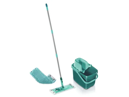 "Set bucket 12 liters with press sieve, floor mop, set "Combi M + mop cover static plus" image"