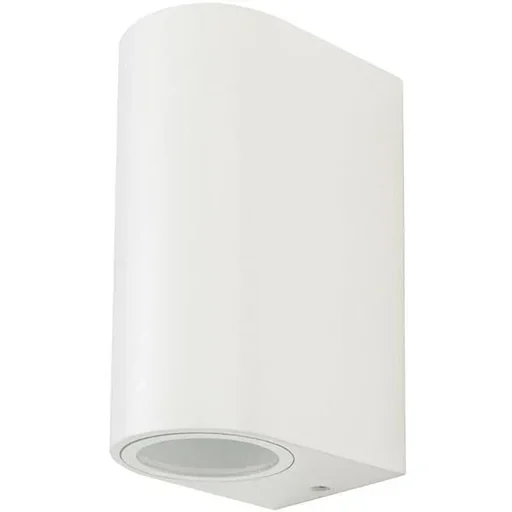 "VT-7652RD Outdoor wall light Up/Down - GU10 - white - IP44 image"