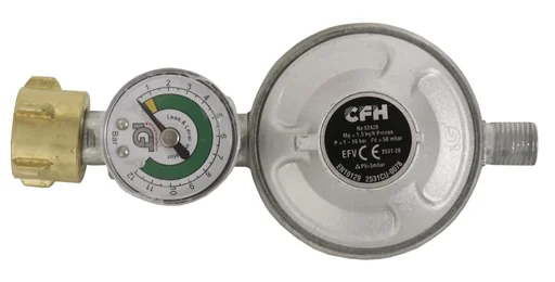 "Pressure regulator with level indicator image"