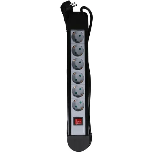 "RELECTRIC power strip with 6 sockets - 1.5m cable image"