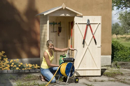 "Garden and patio cabinet size 1, base dimensions 83 x 85 cm image"