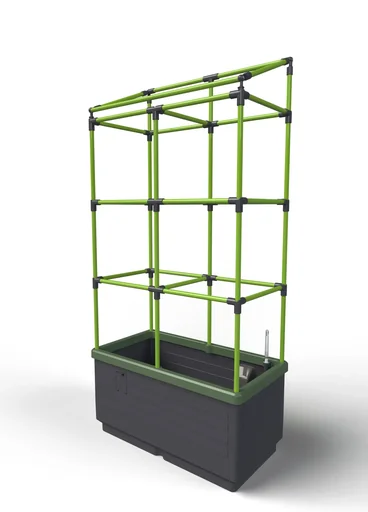 "Plant box "City Jungle" with trellis image"
