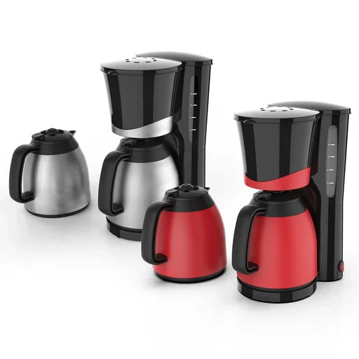 "Duo coffee machine, 1 liter, silver image"