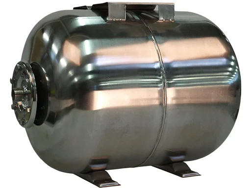 "Domestic waterworks pressure vessel membrane vessel stainless steel 50 L 33.25 mm (1" AG) image"