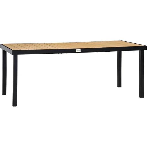 "Garden table for 8 people aluminum 190cm x 90 cm x 74 cm image"
