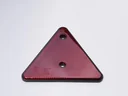 Triangular reflector, red