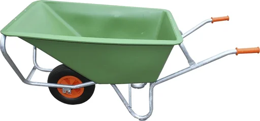 "Large wheelbarrow "Green Garden I", 170 liters, 1 pneumatic wheel image"