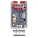 Standard assortment for concrete fitters, 136 pieces
