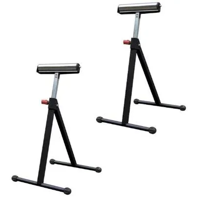 "Foldable bike stand - set of 2 - non-slip legs image"