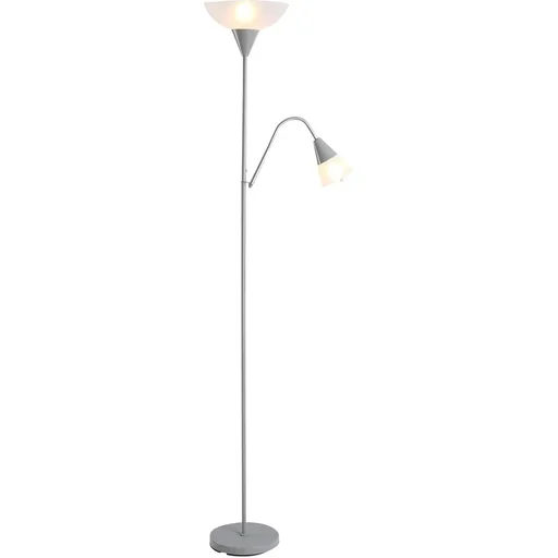 "Floor lamp with adjustable reading light image"